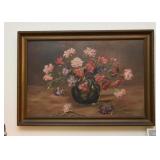 Framed Still Life Painting