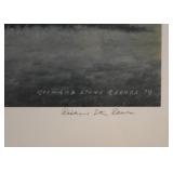 Framed Horse Racing Print (Affirmed), Signed and Numbered