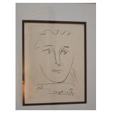 Framed Pablo Picasso Print