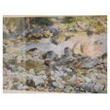 Framed Watercolor / Artwork, Signed by Artist