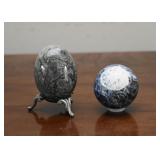 Small Stone  Egg & Orb