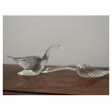 Art Glass Swans
