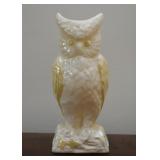 Belleek Owl Vase