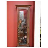 Tower Display Cabinet (glass shelves and sides)