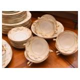 Set of Hand Painted Meito China (Japan)