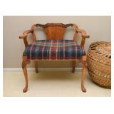 Antique Low Back / Vanity Chair