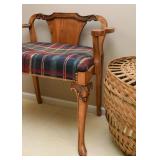 Antique Low Back / Vanity Chair