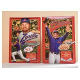 2016 Baseball Championship Cereal Boxes