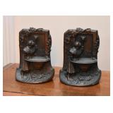 Vintage Metal Bookends