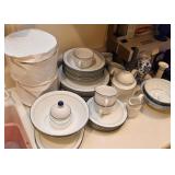 Blue & White China Set (Bavaria, Germany)