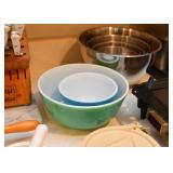 Pyrex Mixing Bowls