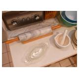 Marble Rolling Pin, Mortar & Pestle, Etc.