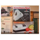 KitchenAid Hand Mixer, Knife Sharpener