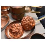 Copper Pans & Molds