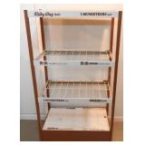 General Store Candy Bar Display Rack (Milky Way, 3 Musketeers, M&M