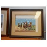 Framed Horse Racing Prints