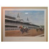 Framed Horse Racing Prints