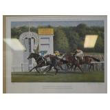 Framed Horse Racing Prints