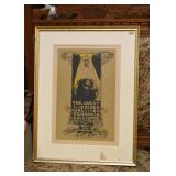 Framed Book Advertising Poster - The Quest of the Golden Girls