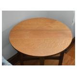 Mission Oak Round Side Table by Stickley