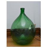 Large Glass Demijohn Bottle
