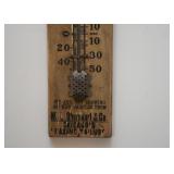 Antique / Vintage Advertising Thermometer