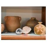 Native American / Columbian Pottery, Studio Pottery, Mineral & Stone Specimens