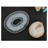 Agates, Geodes, Stone & Mineral Specimens, Etc.