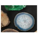 Agates, Geodes, Stone & Mineral Specimens, Etc.