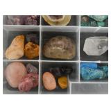 Agates, Geodes, Stone & Mineral Specimens, Etc.