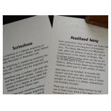 Fossilized Ivory / Scrimshaw with Whale 