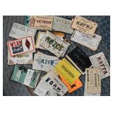 Vintage Radio Station Cards