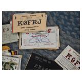 Vintage Radio Station Cards