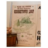 Vintage Train Advertising Poster - Georgetown Loop, Colorado
