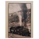 Black & White Photography - Train Photo