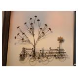 Metal Wall Sculpture - Bicycles