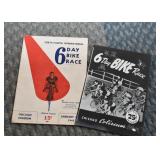 Vintage Bicycle / Bike Racing Pamphlets, Flyers, Etc