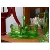 Green Depression Glass