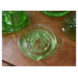 Green Depression Glass