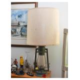Electrified Oil Lamp Table Lamp
