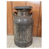 Metal Milk Can