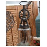 Antique Hand Mixer / Egg Beater / Butter Whip
