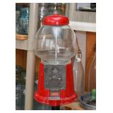 Gumball Machine with Iron Stand