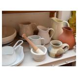 Pitchers, Mortar & Pestle
