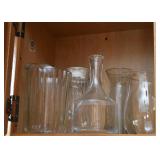 Glassware (Pitchers , Bottles, Decanters, Jars, Etc.)