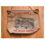 Vintage Grand Canyon Souvenir Water Bag / Pouch