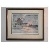 Charles Peterson Ghost Image Watercolor Print (Americana), "Country Doctor"
