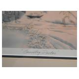 Charles Peterson Ghost Image Watercolor Print (Americana), "Country Doctor"