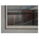 Charles Peterson Ghost Image Watercolor Print (Americana), "All Aboard!"