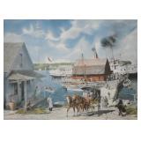 Charles Peterson Watercolor Print (Americana), "Ephraim Summer"